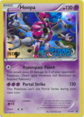 Hoopa XY147 Sheen Holo STAFF Promo -Steam Siege Prerelease